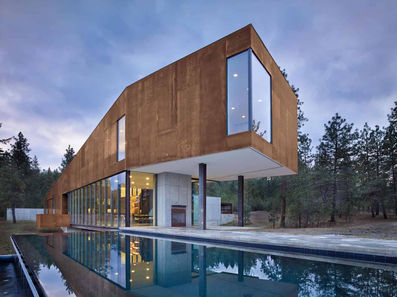 Rimrock Residence by Olson Kundig: A Wildlife-Conscious Home on a Basalt Bluff Rimrock Residence by Olson Kundig: A Wildlife-Conscious Home on a Basalt Bluff