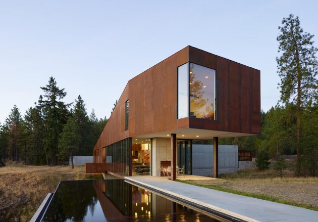 Rimrock Residence by Olson Kundig in Spokane, Washington