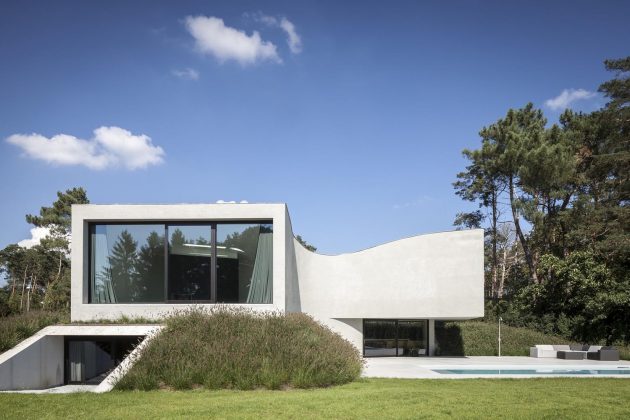 Villa MQ by Office O Architects in Tremelo, Belgium