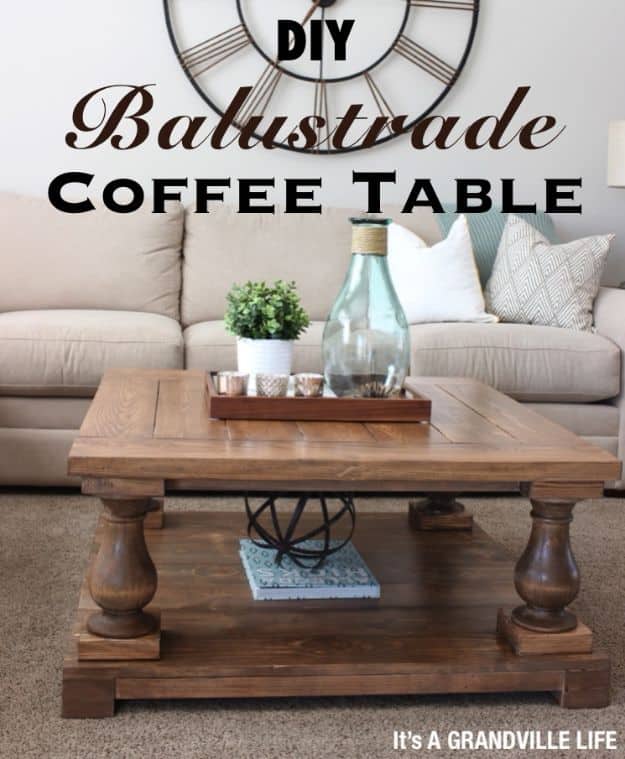 15 Beautiful DIY Coffee Table Ideas You Should Update Your ...