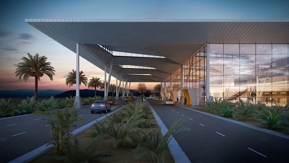 Clear, Efficient and Sustainable Terminal Design: Prototype Terminals in Saudi Arabia Clear, Efficient and Sustainable Terminal Design: Prototype Terminals in Saudi Arabia