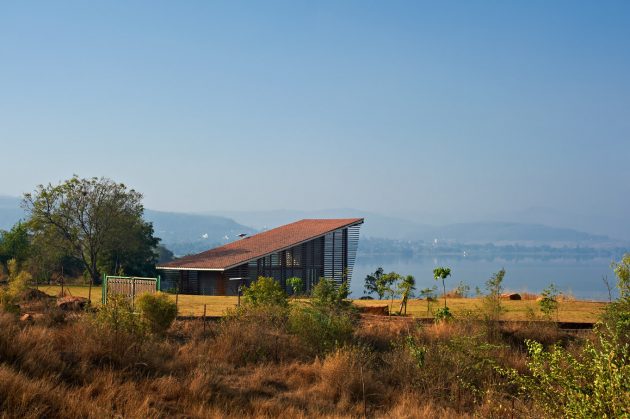 Over Water House by Design Workshop in Pune, India