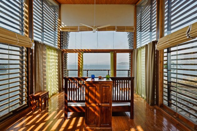 Over Water House by Design Workshop in Pune, India