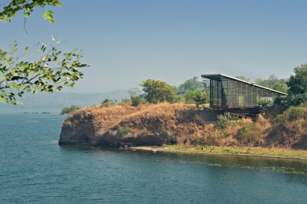 Over Water House by Design Workshop in Pune, India