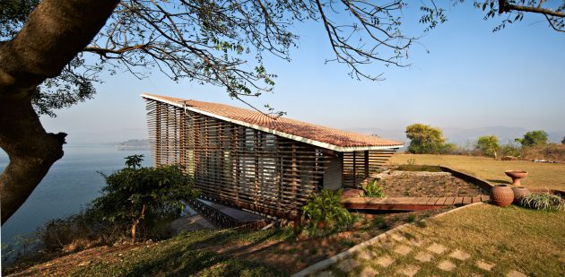 Over Water House by Design Workshop in Pune, India