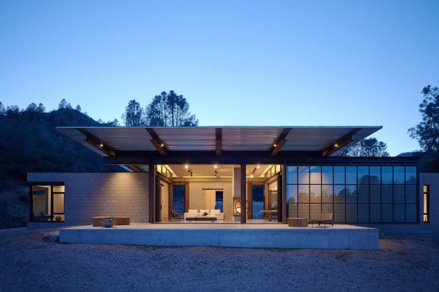 Sawmill Retreat by Olson Kundig Architects in Tehachapi, California