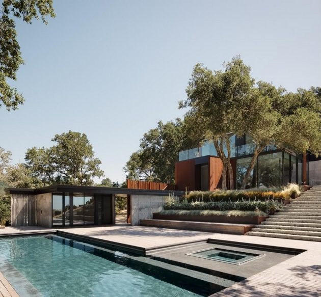 Sonoma Residence by Lundberg Design in California, USA