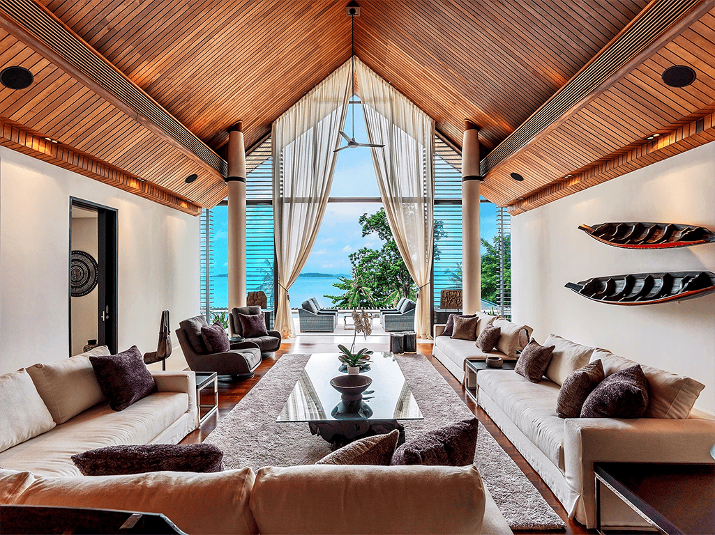 Villa Naam Sawan – Iconic Example of Modern Design Influenced By Traditional Thai Architecture