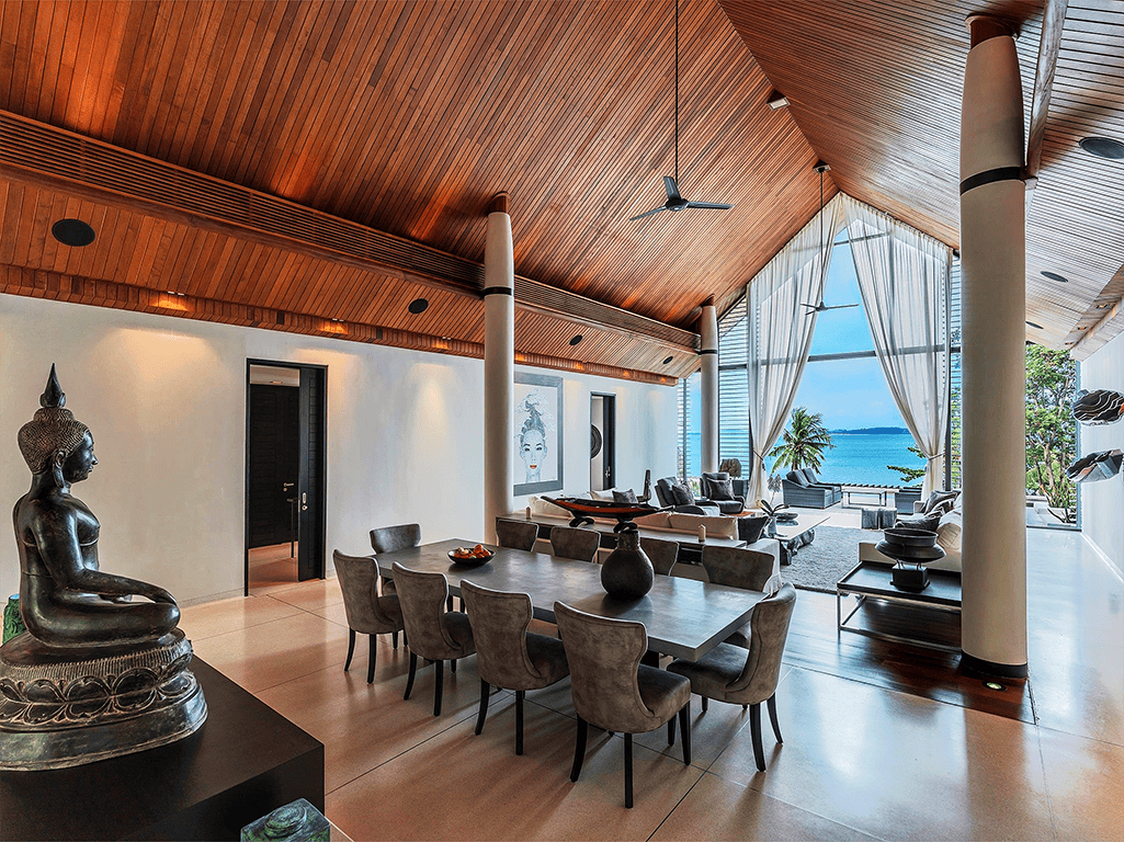 Villa Naam Sawan – Iconic Example of Modern Design Influenced By Traditional Thai Architecture