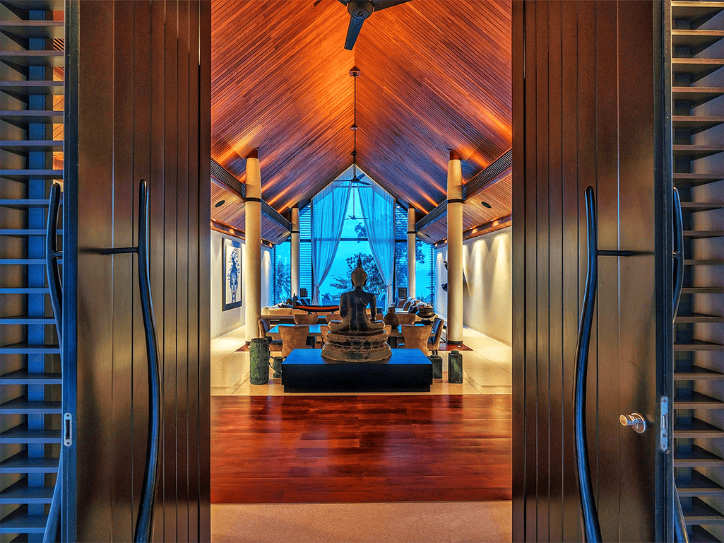 Villa Naam Sawan – Iconic Example of Modern Design Influenced By Traditional Thai Architecture