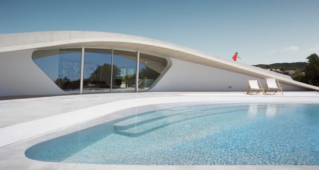 Villa Ypsilon by LASSA Architects in Finikounda, Greece