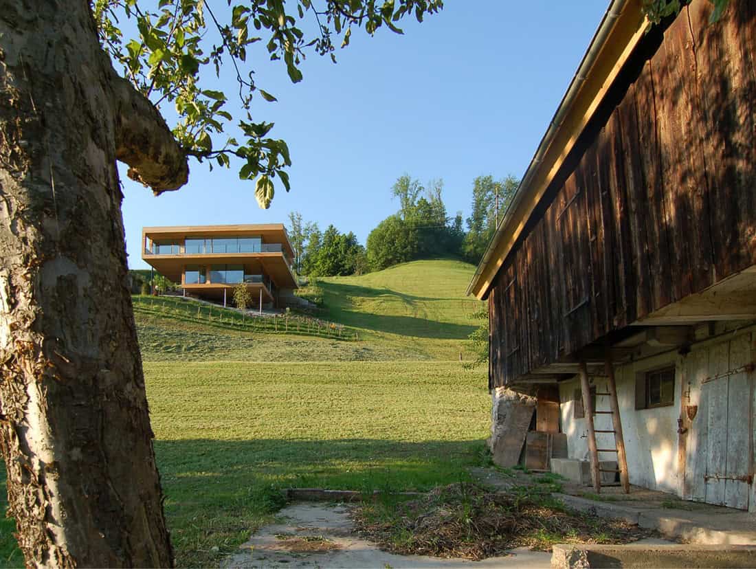 Walensee House by k_m Architektur on Lake Walensee in Switzerland Walensee House by k_m Architektur on Lake Walensee in Switzerland
