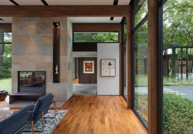 Woodland House by ALTUS Architecture in Minnesota, USA