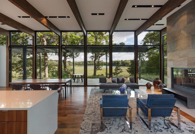 Woodland House by ALTUS Architecture in Minnesota, USA