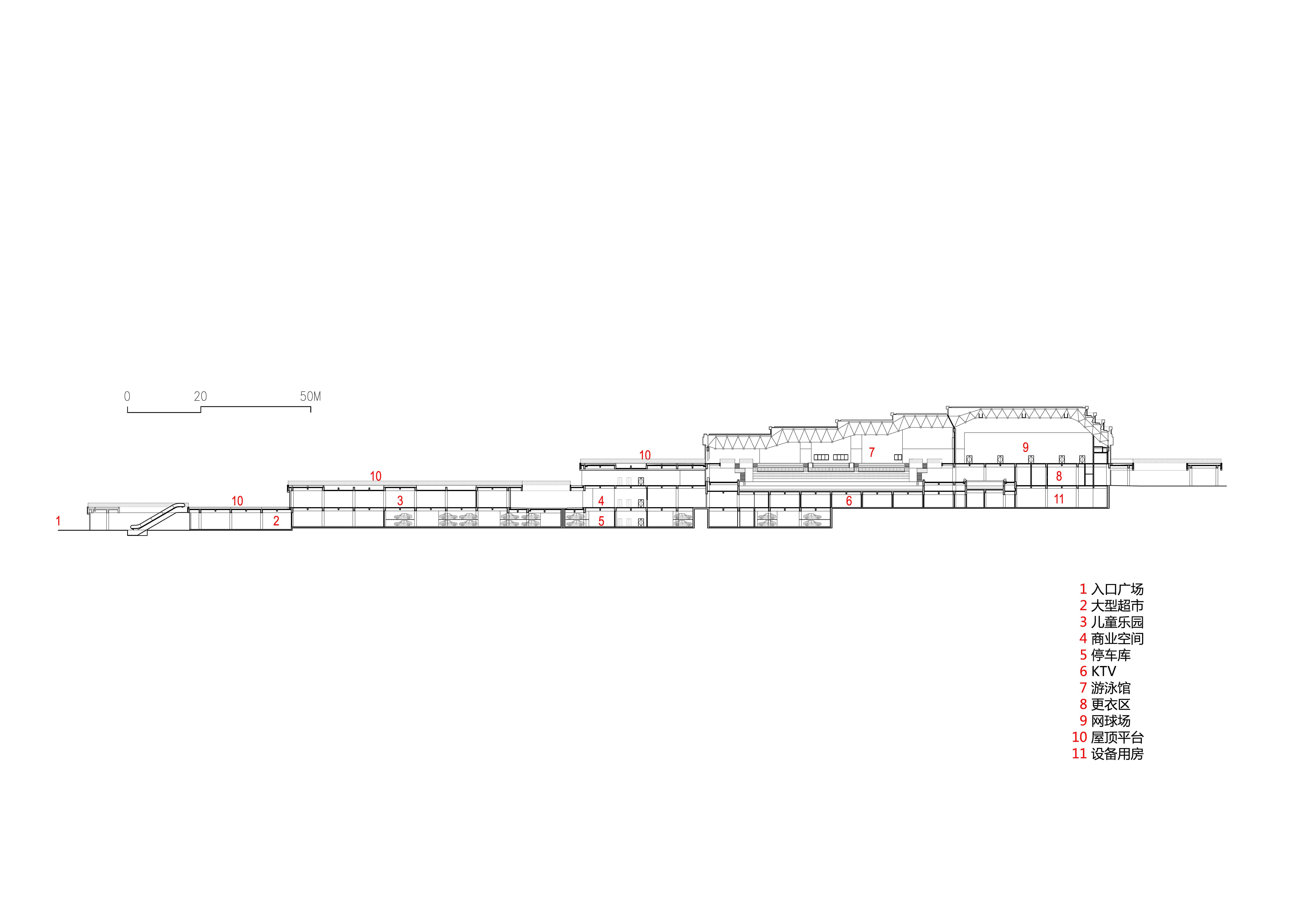 Landscape temperament - Balance and integration: Lin'an Sports and Culture Center Landscape temperament - Balance and integration: Lin'an Sports and Culture Center