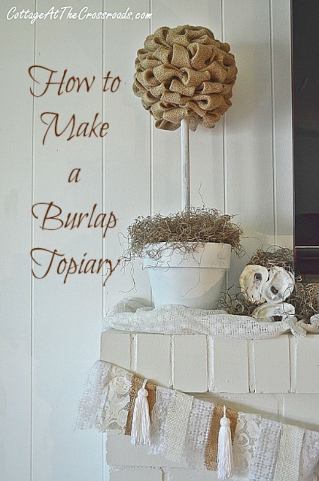 15 Awesome DIY Home Decor Ideas You Can Make Using Burlap