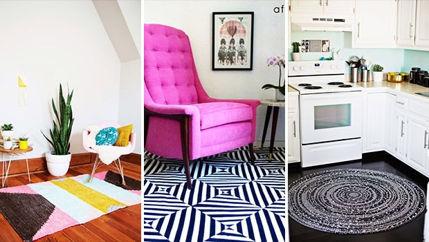 15 Beautiful DIY Rug Ideas That Anyone Can Make