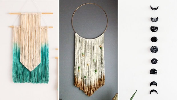 15 Dreamy DIY Wall Hanging Decorations You Can Easily Make In An Hour Or Two