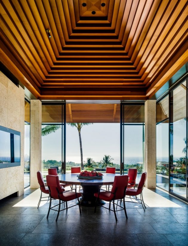 15 Thrilling Tropical Dining Room Interiors That Will Impress You