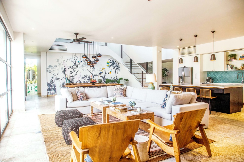 16 Picturesque Tropical Living Room Interiors That Will Take Your Breath Away