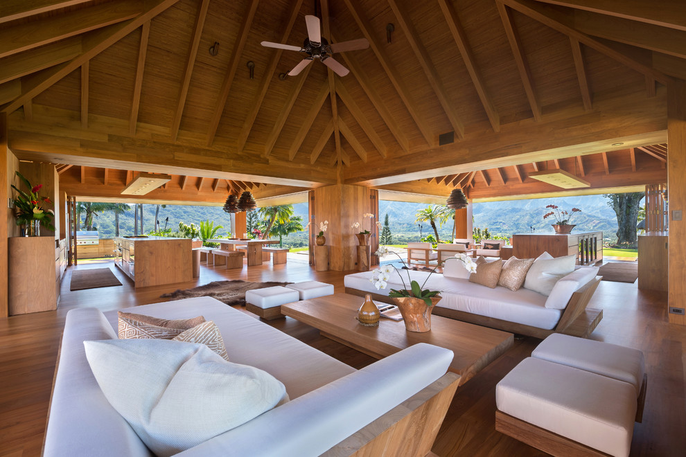16 Picturesque Tropical Living Room Interiors That Will Take Your Breath Away