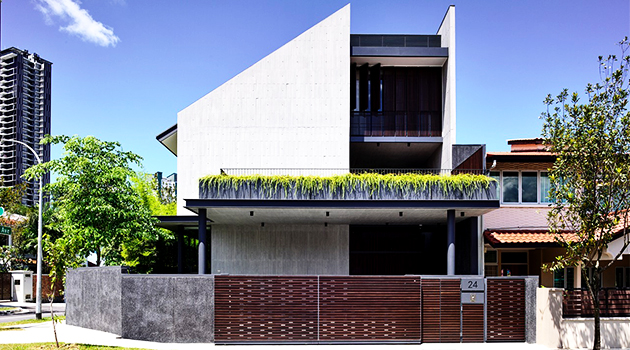 Cascading Courts Residence by HYLA Architects in Singapore