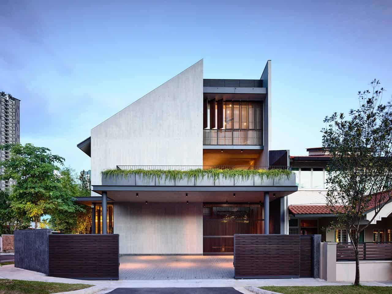 Cascading Courts Residence by HYLA Architects in Singapore