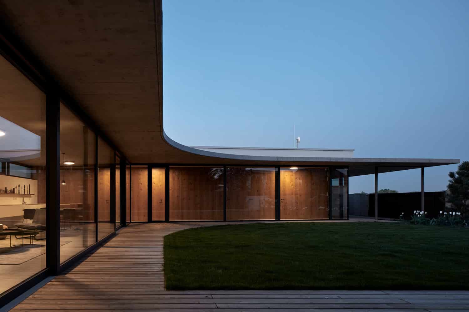 Family House Jarovce by Compass Architekti in Bratislava, Slovenia