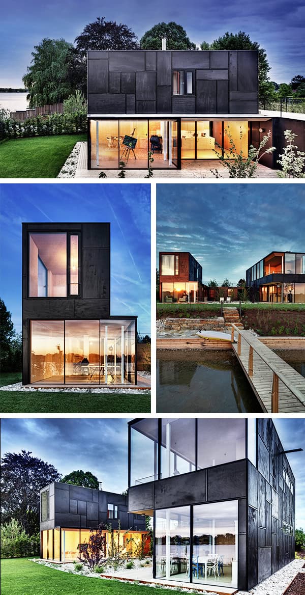 Lake House by Maximilian Eisenköck Architektur in Steinbrunn, Austria