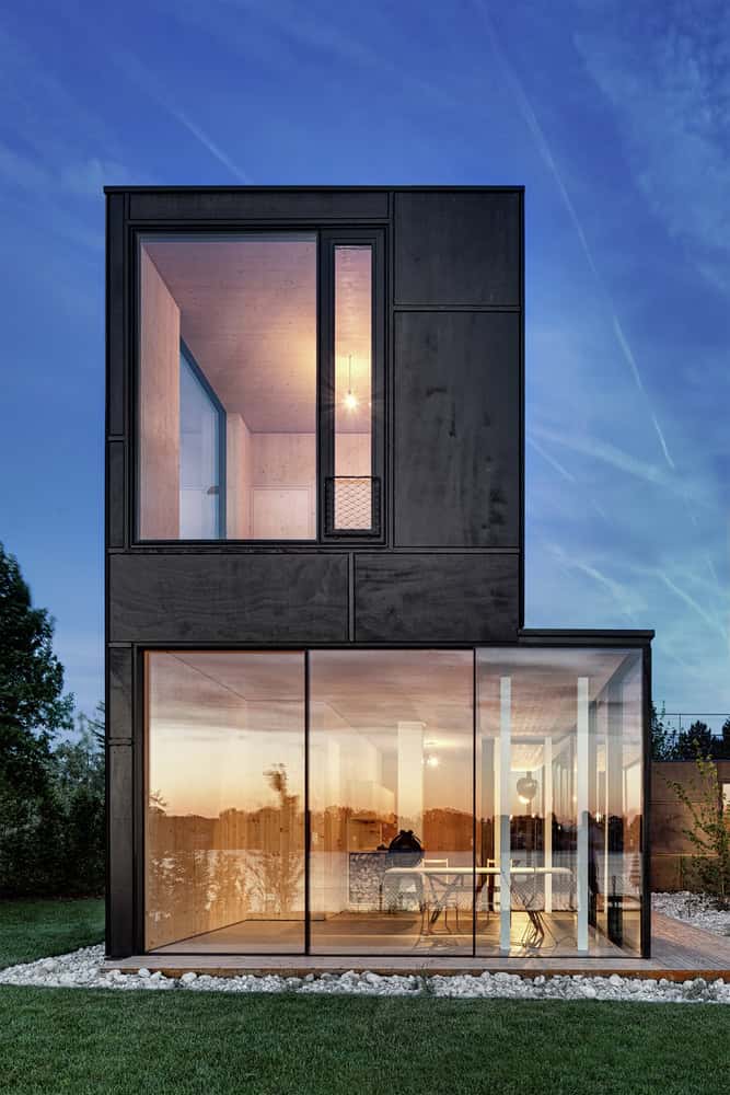Lake House by Maximilian Eisenköck Architektur in Steinbrunn, Austria
