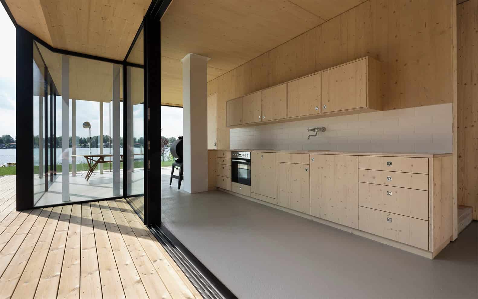 Lake House by Maximilian Eisenköck Architektur in Steinbrunn, Austria