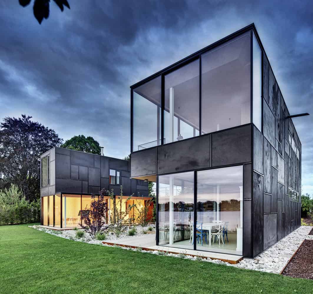 Lake House by Maximilian Eisenköck Architektur in Steinbrunn, Austria