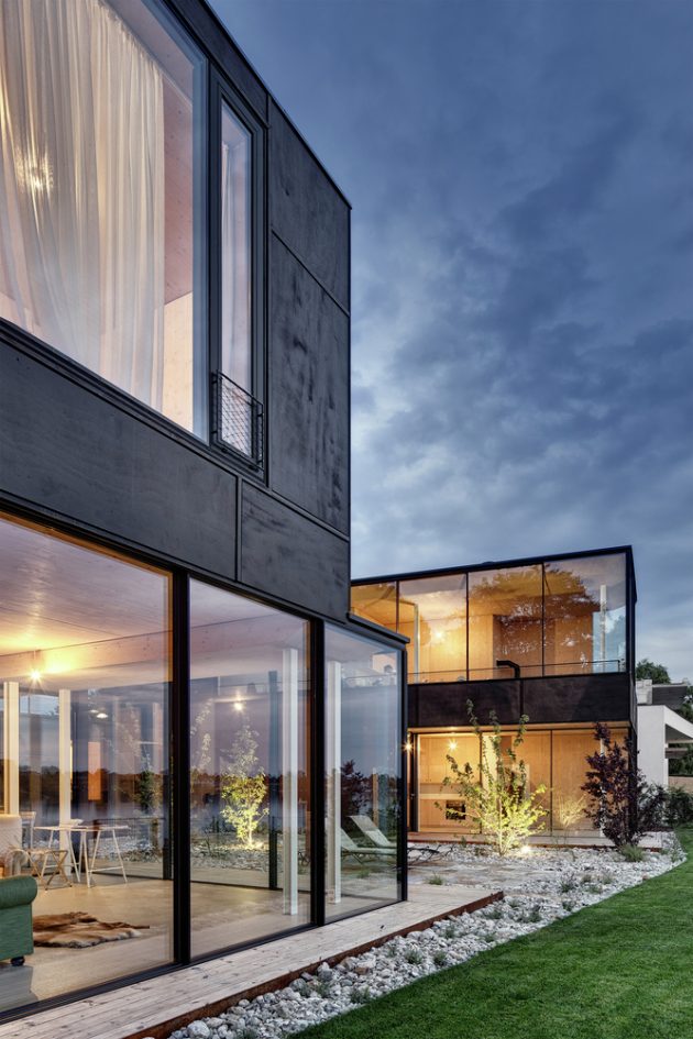 Lake House by Maximilian Eisenköck Architektur in Steinbrunn, Austria