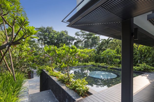Secret Garden House by Wallflower Architecture + Design in Singapore