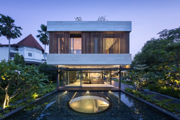 Secret Garden House by Wallflower Architecture + Design in Singapore