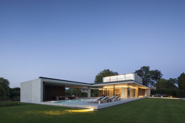VDB Residence by Govaert & Vanhoutte Architects near Ghent, Belgium