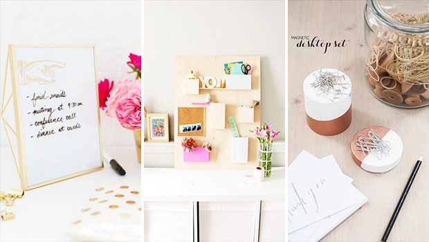 15 Creative DIY Projects To Customize And Organize Your Home Office