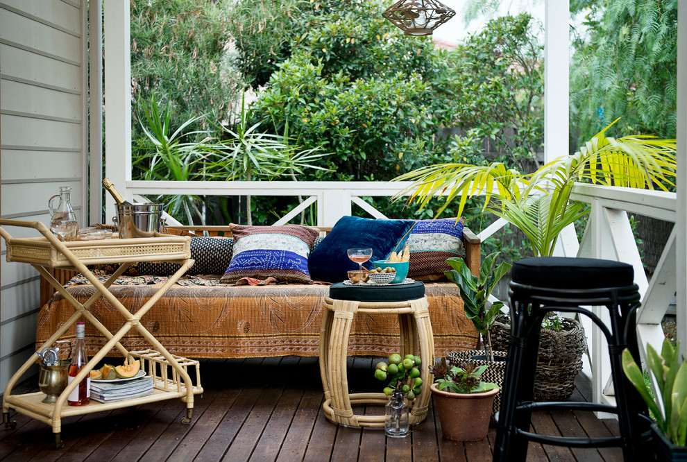 Tropical Themed Patio & Porch