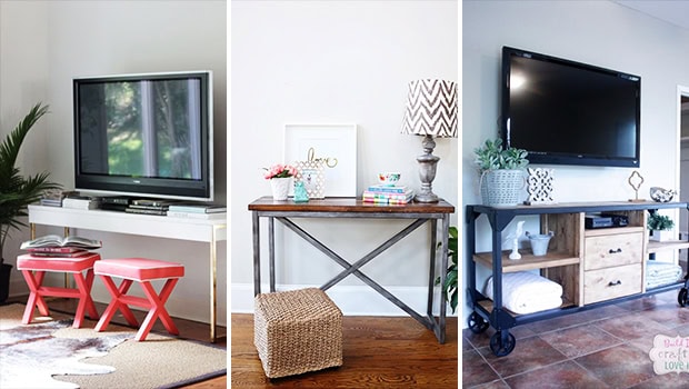 15 Simple DIY Console Table Ideas You Will Find A Use For In Your Home
