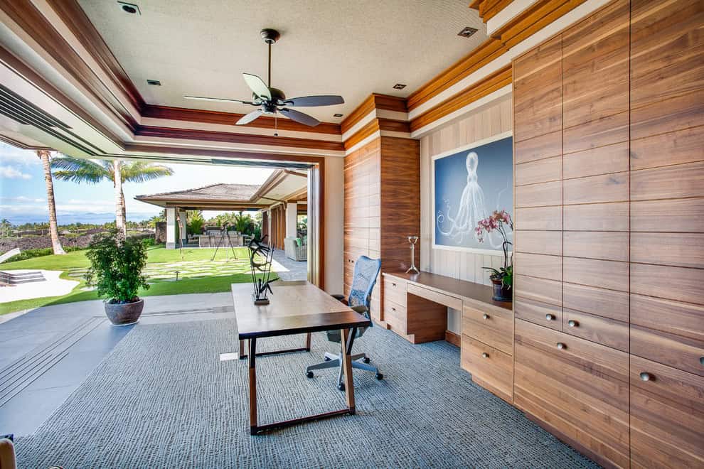 18 Spectacular Tropical Home Office Designs You Just Have To See