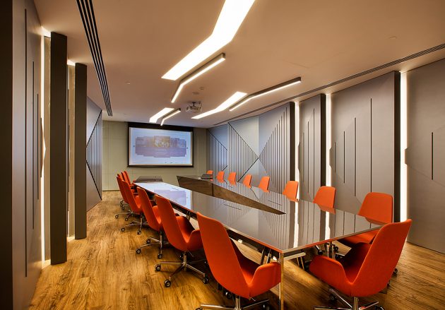 An Office Design Energized By Colors: İSPAK Flexible Packaging Administration Building