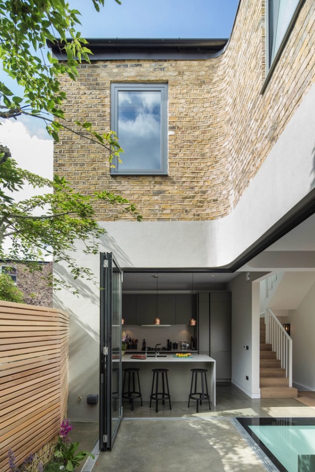Brackenbury House by Neil Dusheiko Architects in London, UK