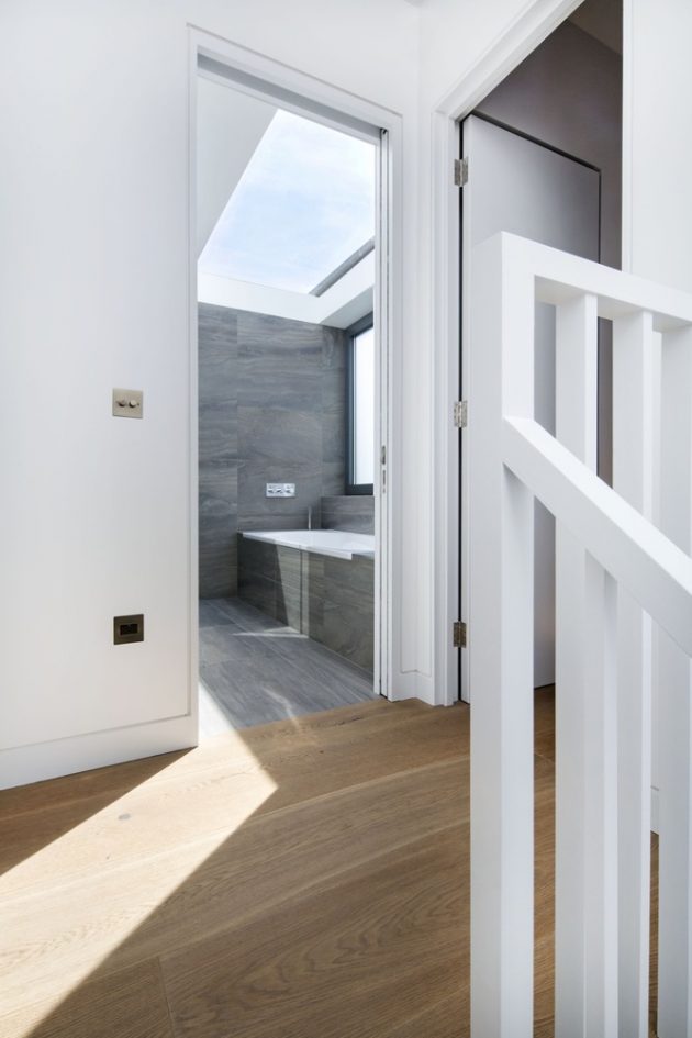 Brackenbury House by Neil Dusheiko Architects in London, UK