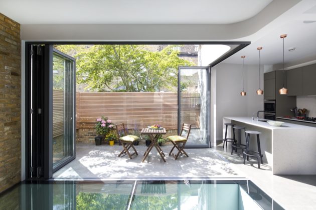 Brackenbury House by Neil Dusheiko Architects in London, UK
