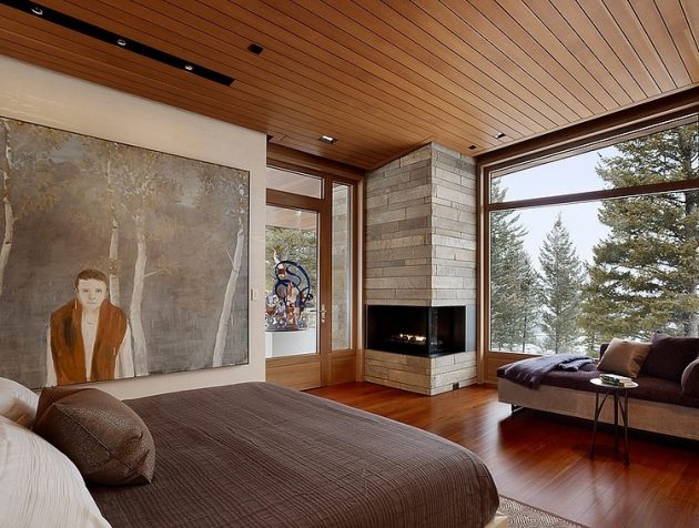Butte Residence by Carney Logan Burke Architects in Jackson, Wyoming