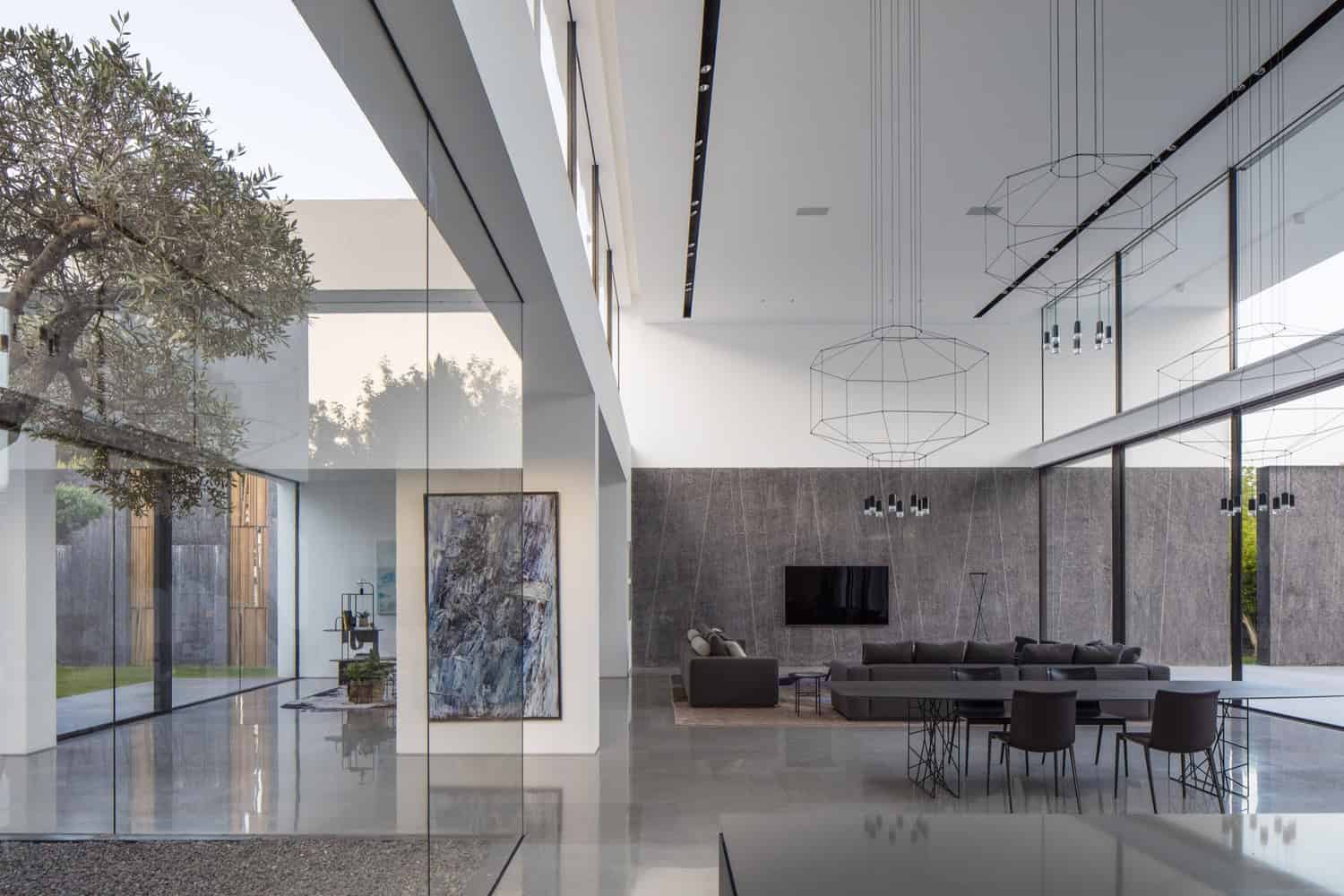 F House by Pitsou Kedem Architects in Savyon, Israel