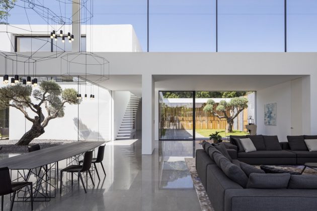 F House by Pitsou Kedem Architects in Savyon, Israel