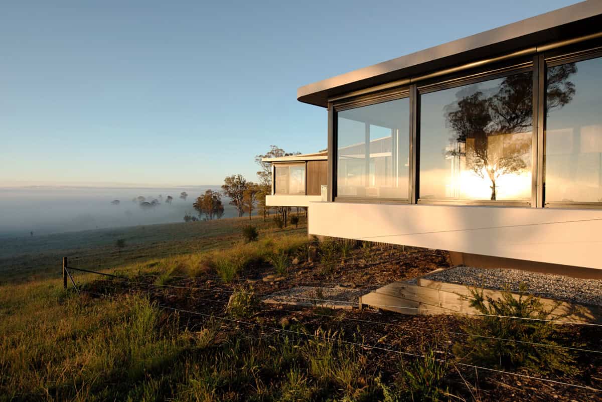 High Country House by Luigi Rosselli Architects in Armidale, Australia