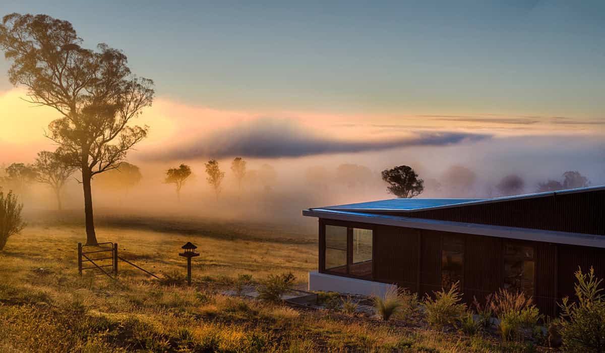 High Country House by Luigi Rosselli Architects in Armidale, Australia