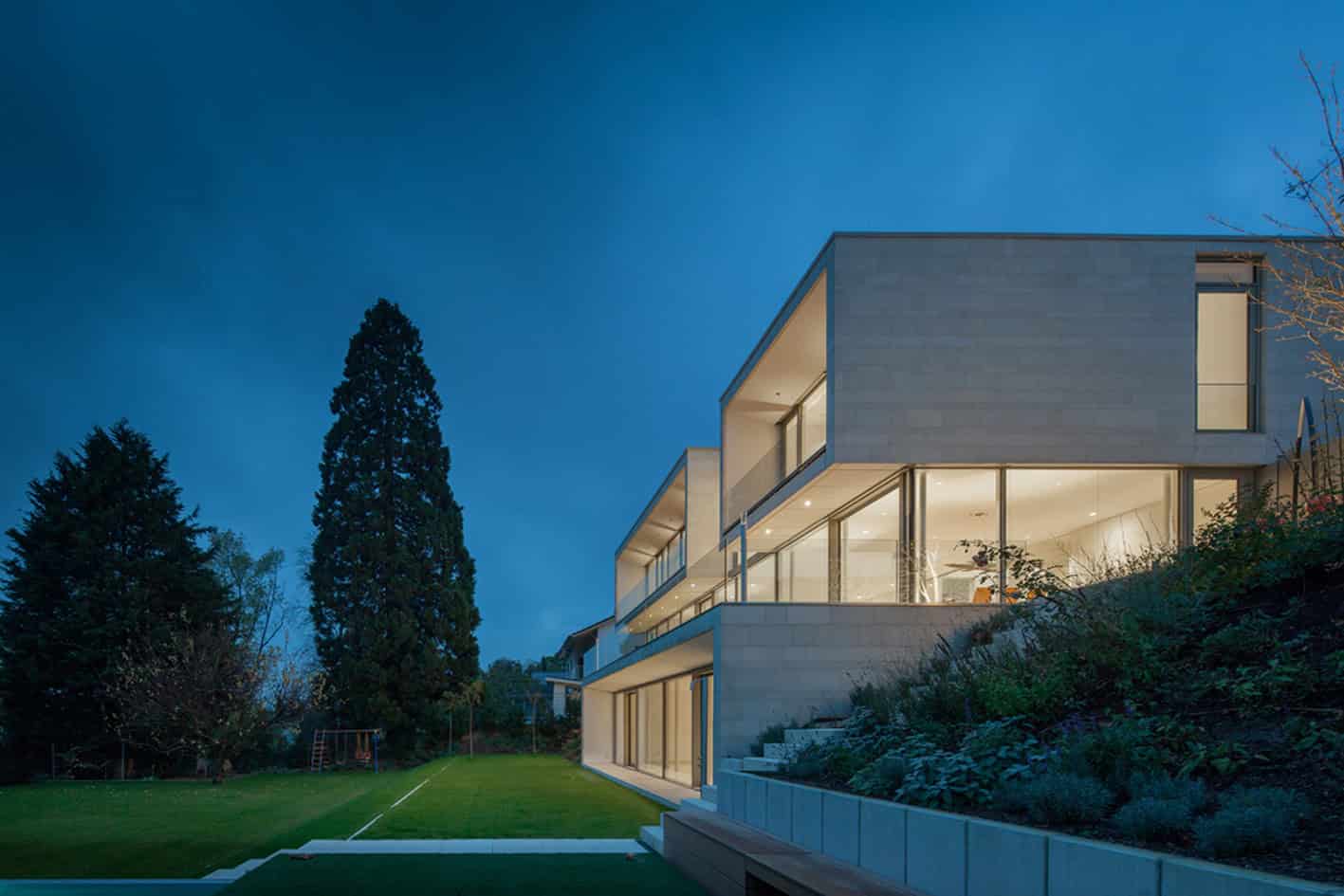 House P+G by Architekten Wannenmacher+ Möller GmbH in Weinheim, Germany